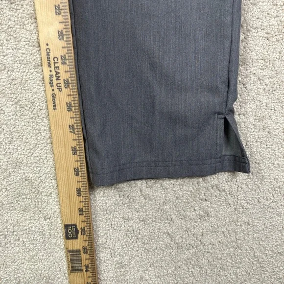 FIGS Technical Collection Scrubs Set Women XXS Top S Pants Graphite Grey Heather - Picture 14 of 15